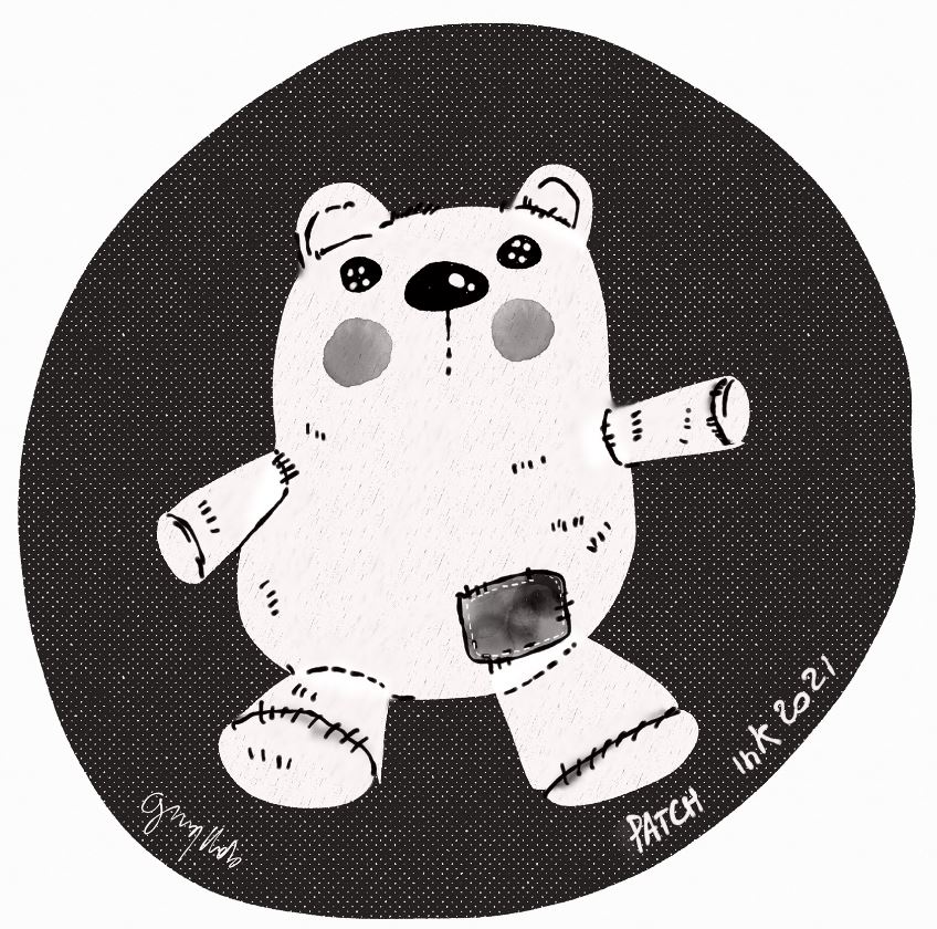 Il mio orsetto (patch,&nbsp;inktober)